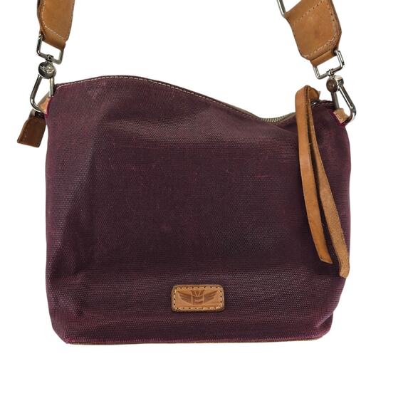 Consuela Crossbody Purse Sonoma Wedge Floral Embroidered Bohemian Hippie Red - Picture 6 of 15